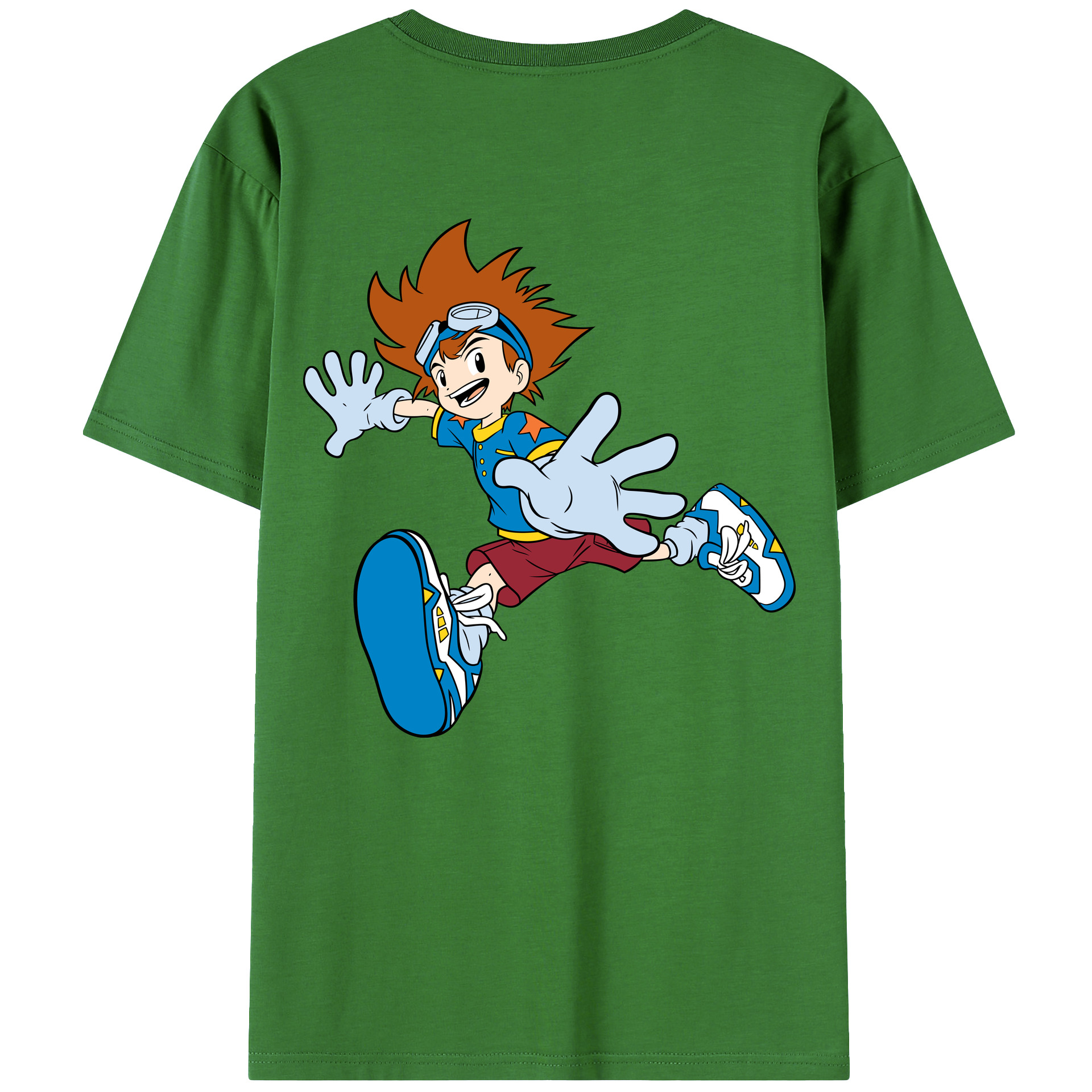 （画像用） Digimon デジタルモンスター/デジモン レディース半袖Tシャツ(バックプリント)